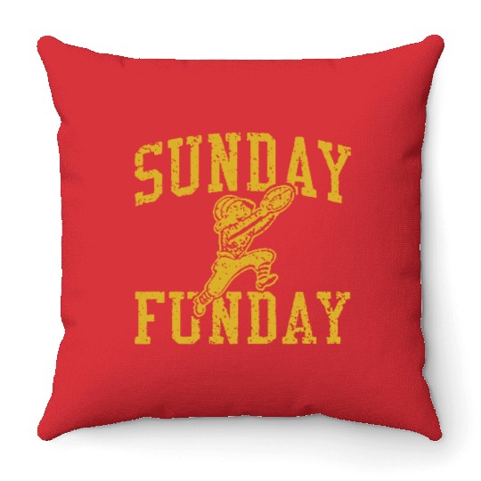 Minnesota Sunday Funday Throw Pillows