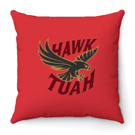Hawk Tuah Apparel - Soar with Style Throw Pillows