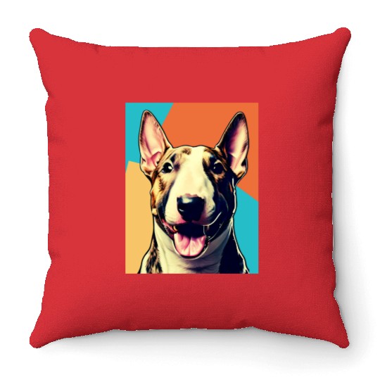 Bully Patterns Throw Pillows