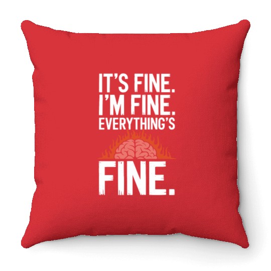 Understanding Psychology Mind and Behavior Throw Pillows