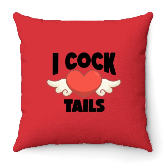 Funny I Love Cocktails 7 Throw Pillows