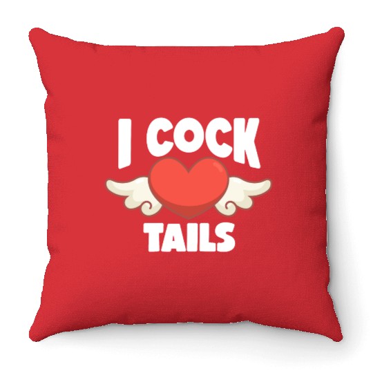 Funny I Love Cocktails 8 Throw Pillows