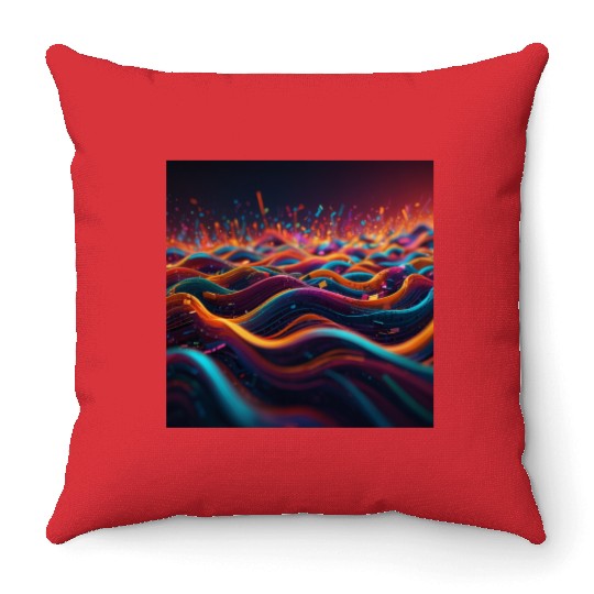 Leonardo Lightning XL Throw Pillows