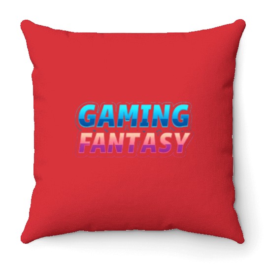 Gaming Fantasy Throw Pillows