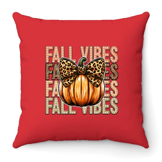 Festive Fall Vibes with Pumpkin Throw Pillows
