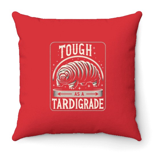 Tough As A Tardigrade 5 Throw Pillows