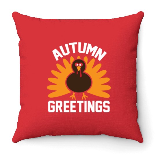 Grateful Hearts, Autumn Blessings Throw Pillows