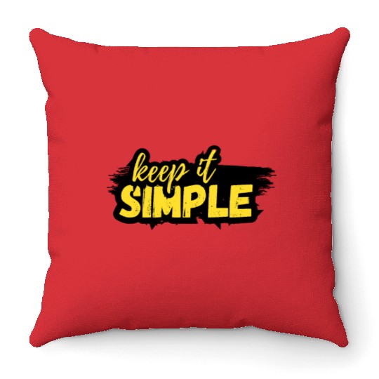 Keep it Simple Throw Pillows
