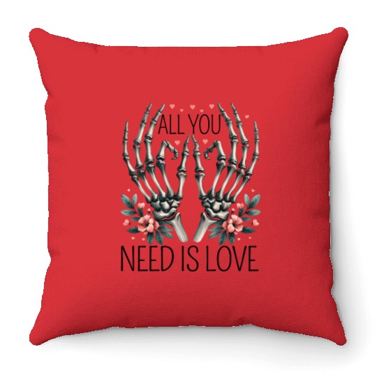 Valentines Day, Valentine Retro Throw Pillows
