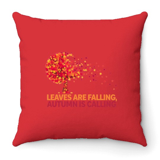 Fall Vibes and Autumn Spirit Throw Pillows