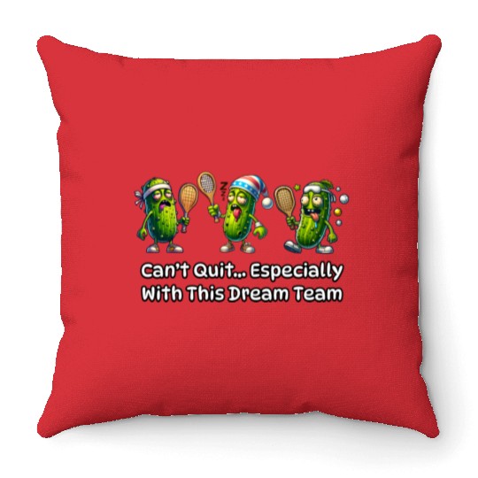 Addicted to Pickleball… And My Awesome Team Throw Pillows
