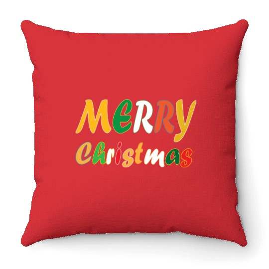 Vintage Christmas Charm Throw Pillows