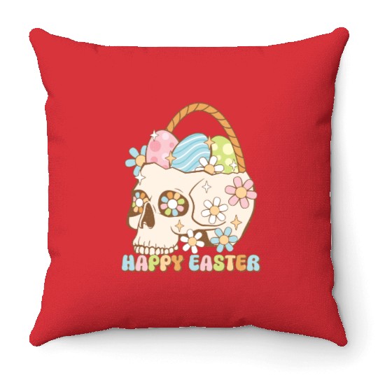 Happy Easter Day, Cute Easter Throw Pillows
