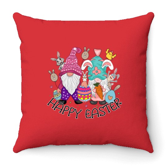 Happy Easter Day, Cute Easter Throw Pillows