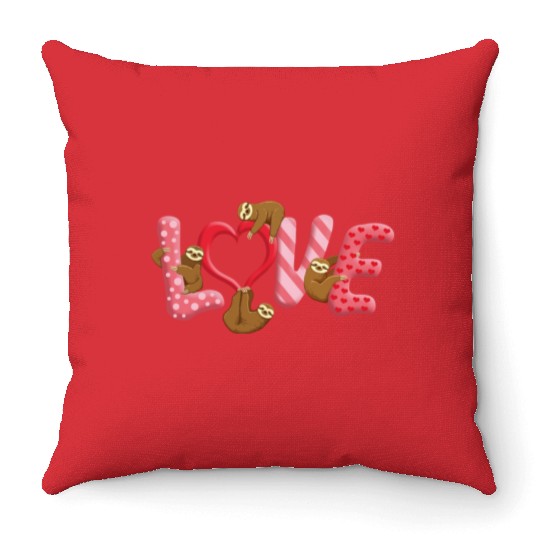 Valentines Day, Valentine Retro Throw Pillows