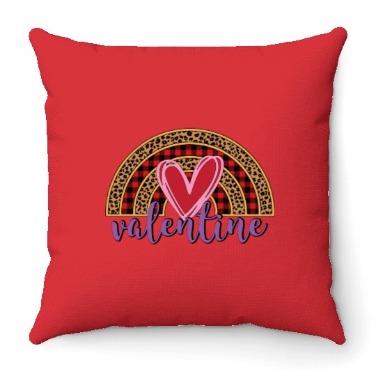 Valentine Heart Throw Pillows