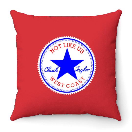 Not Like Us (Original) Throw Pillows