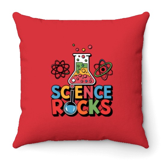 Science Powerhouse Throw Pillows