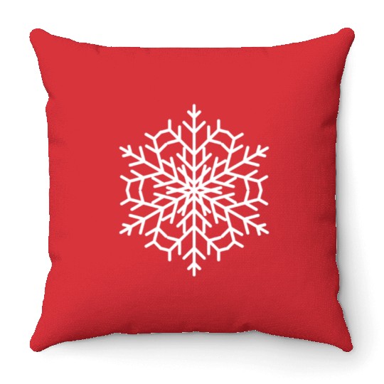 Snowflake Throw Pillows