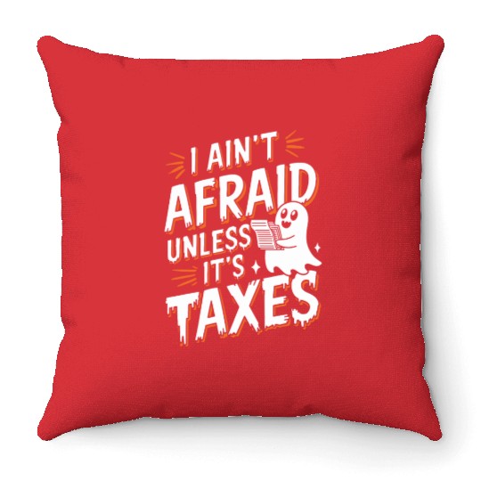 Paranormal Comedy Funny Ghost Humor Lighthearted Throw Pillows