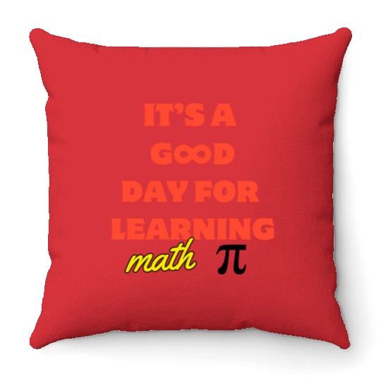 math teacher Throw Pillows