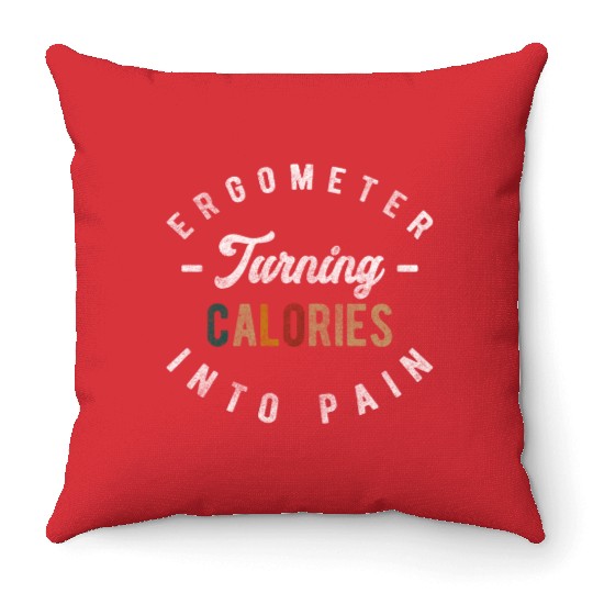 Rowing Training Endurance Fitness Throw Pillows