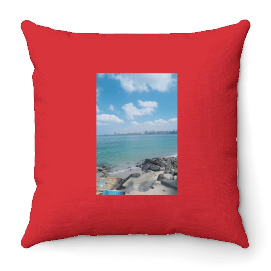 view Natural Throw Pillows