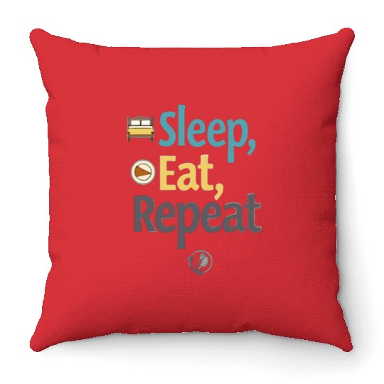 Minimalist Lifestyle Humor Throw Pillows