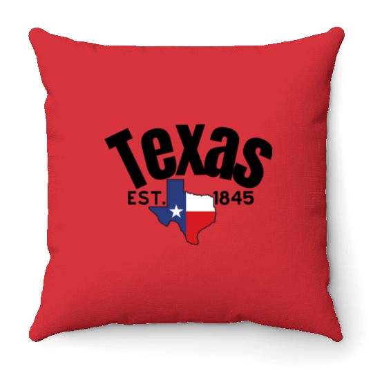 Texas Gift Throw Pillows