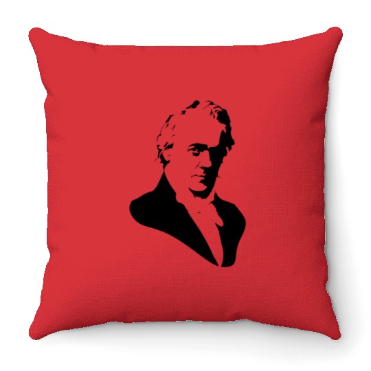 President James Buchanan Throw Pillows