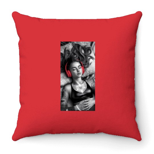 Aural Nirvana Throw Pillows