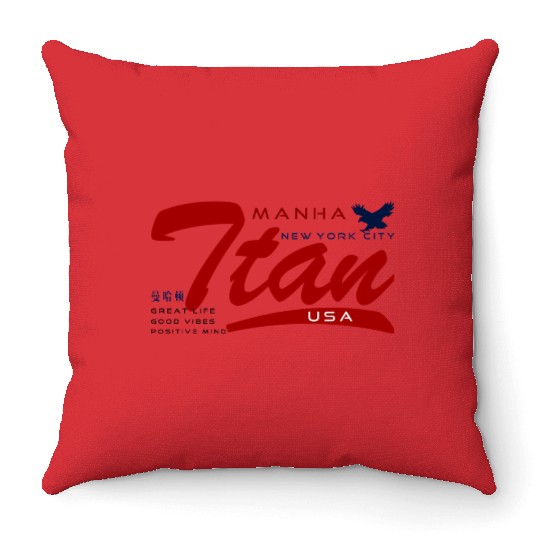 Manhattan Throw Pillows