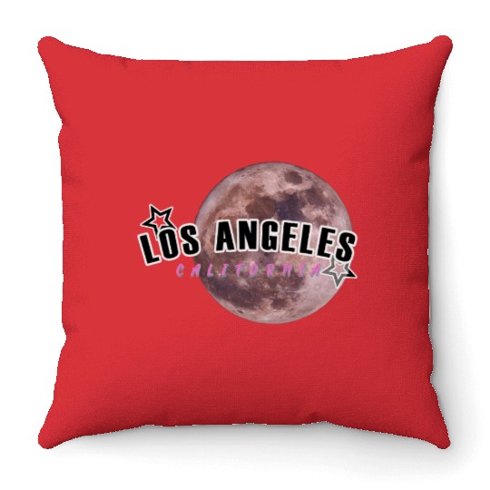 LOS ANGELES CALIFORNIA Throw Pillows