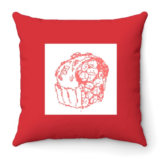Sketching Sweetness Throw Pillows