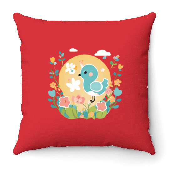 Spring Throw Pillows