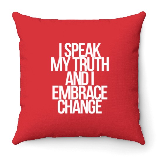 Gemini Zodiac Embrace Change Truth Speak Throw Pillows