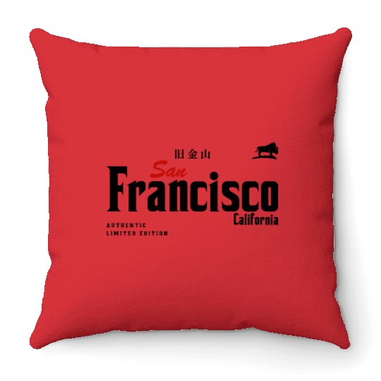 San Francisco Throw Pillows