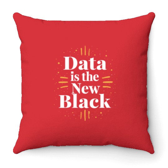 Data Analyst Big Data Specialist Business Throw Pillows