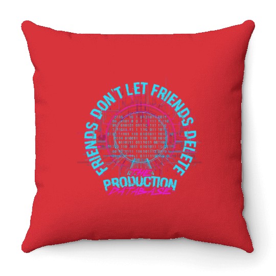 Theoretical Computer Scientist Production Database Throw Pillows