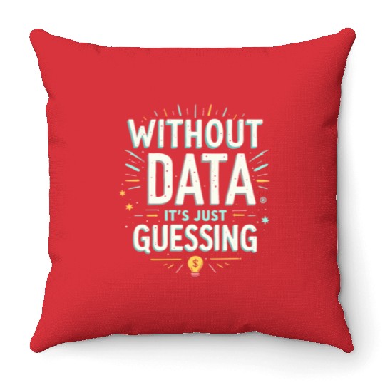 Data Analyst Big Data Specialist Business Throw Pillows
