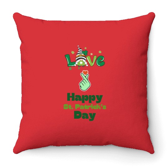 Lucky Shenanigans and Green Cheer for St. Patrick’ Throw Pillows