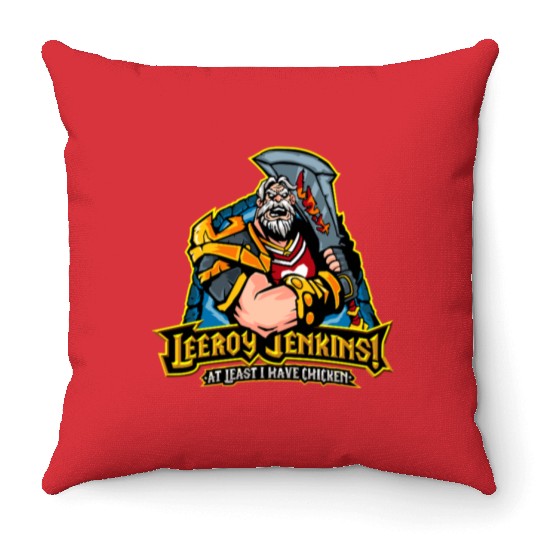 Warcraft Throw Pillows