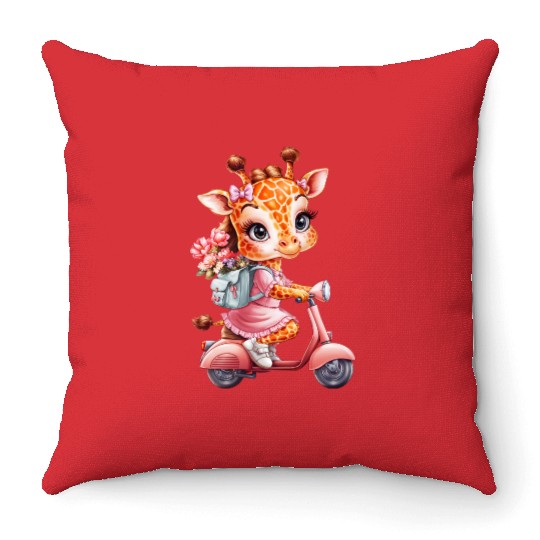 Giraffe Throw Pillows