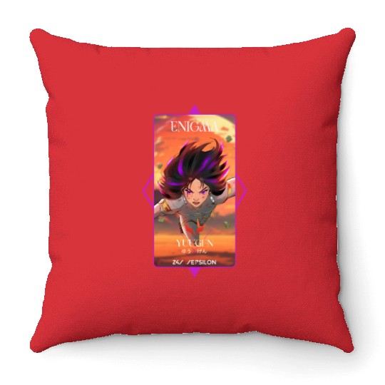 Throw Pillows Guardian of Light : Rise Against Darnkness