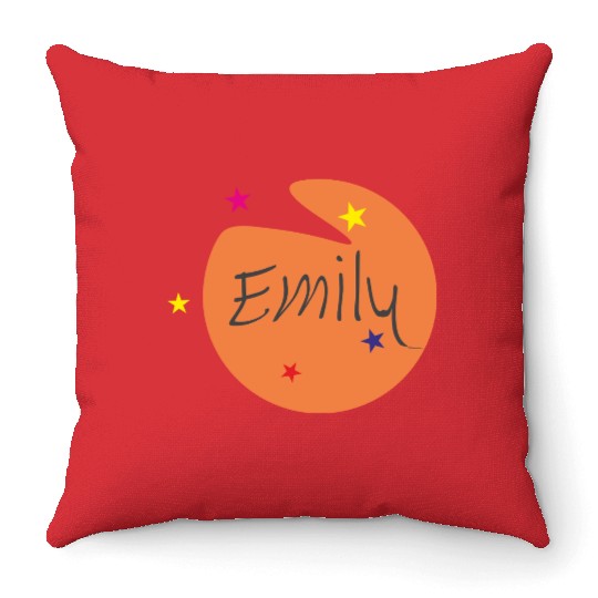 emily Throw Pillows