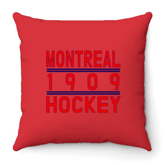 Montreal Hockey Classic Throw Pillows