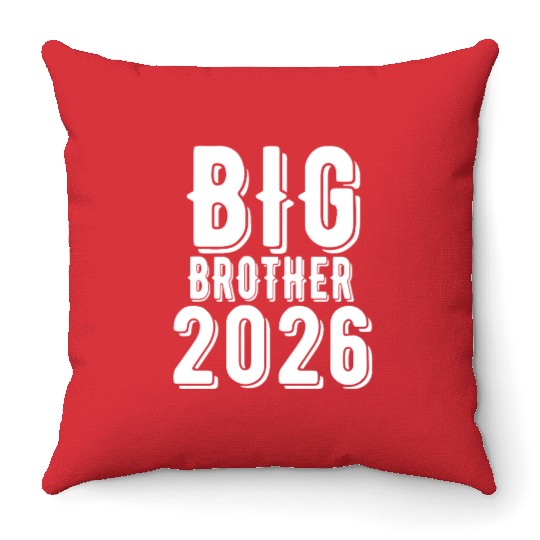 Big Brother 2026 Announcement Design Throw Pillows