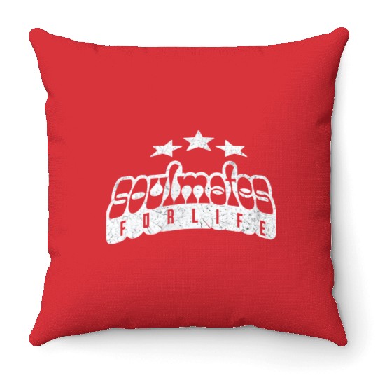Soulmate for life |I love Throw Pillows