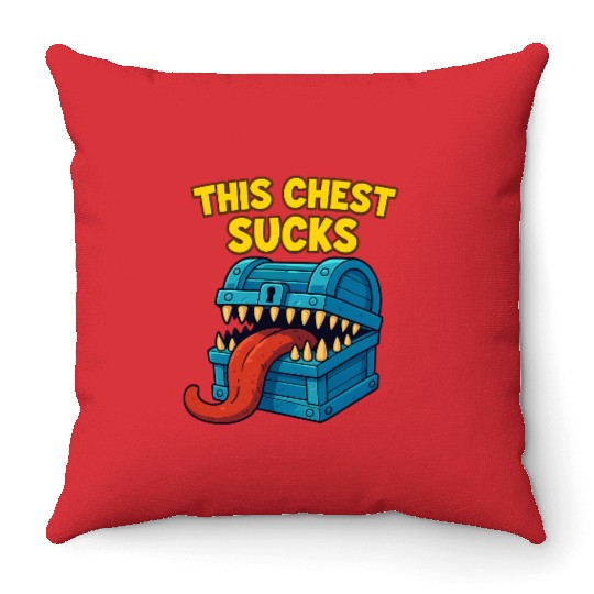 Medieval Knight, Wizard and Monster Throw Pillows