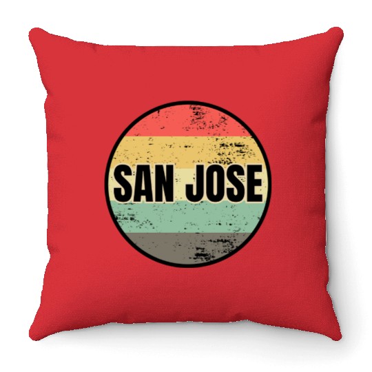 San Jose Throw Pillows